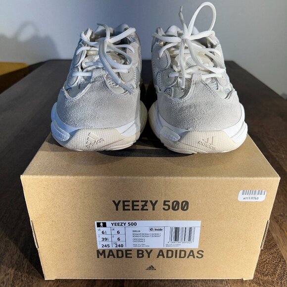 Yeezy 500 "Bone White" (2023) Men's Size 6.5 - Picture 4 of 14